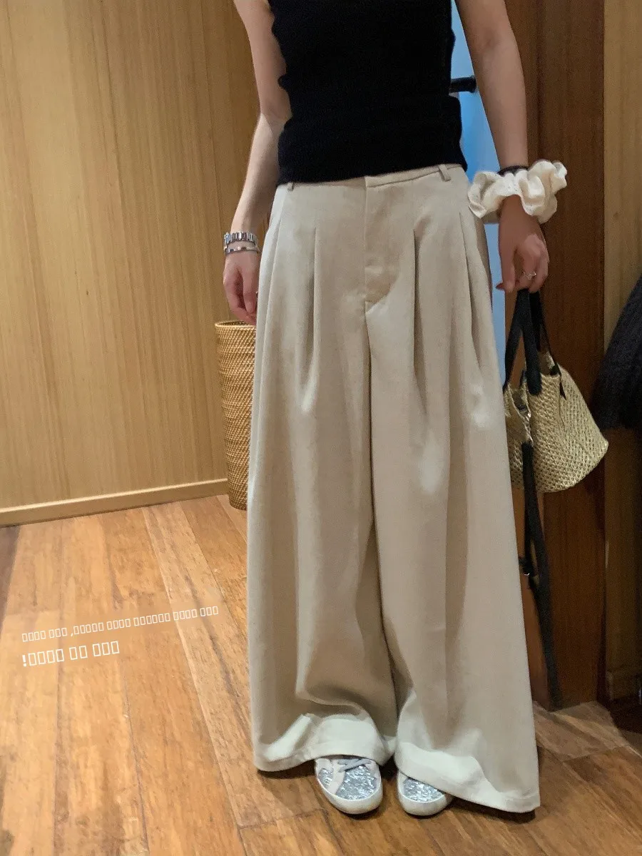 Брюки-палаццо Bling Bubble с высокой талией, плиссированные, повседневные, широкие, 2 цвета, для офиса и на каждый день, лето 2024
Брюки-палаццо Bling Bubble с высокой талией, плиссированные, повседневные, широкие, 2 цвета, для офиса и на каждый день, лето 2024