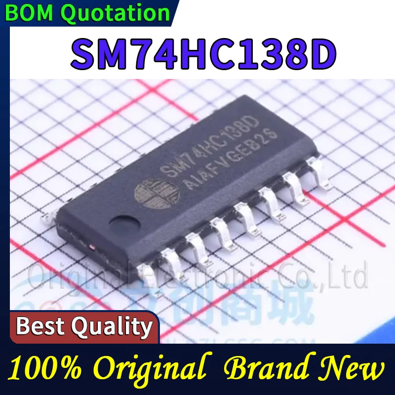 20 шт. SM74HC138D В наличии Оригинальные высококачественные
20 шт. SM74HC138D В наличии Оригинальные высококачественные