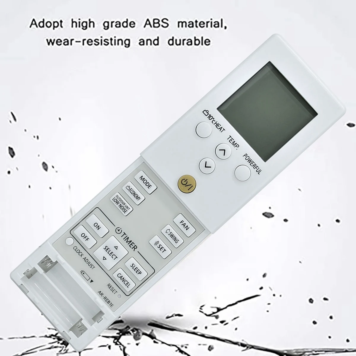 B50B-AR-REB1E Refrigeration Heating Remote Control For AR-REY1U AR-REB2E AOYG 09-12LD Air Conditioner Remote Control
B50B-AR-REB1E Refrigeration Heating Remote Control For AR-REY1U AR-REB2E AOYG 09-12LD Air Conditioner Remote Control