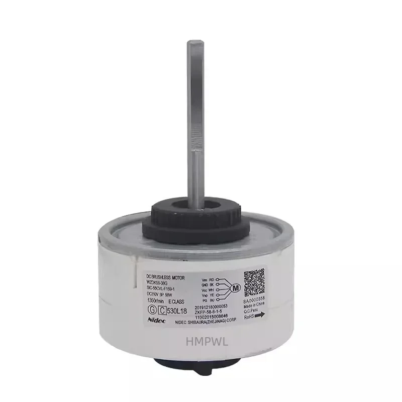 New for Midea air conditioning brushless DC motor WZDK58-38G fan motor SIC-55CVL-F159-1 Repair Parts
New for Midea air conditioning brushless DC motor WZDK58-38G fan motor SIC-55CVL-F159-1 Repair Parts