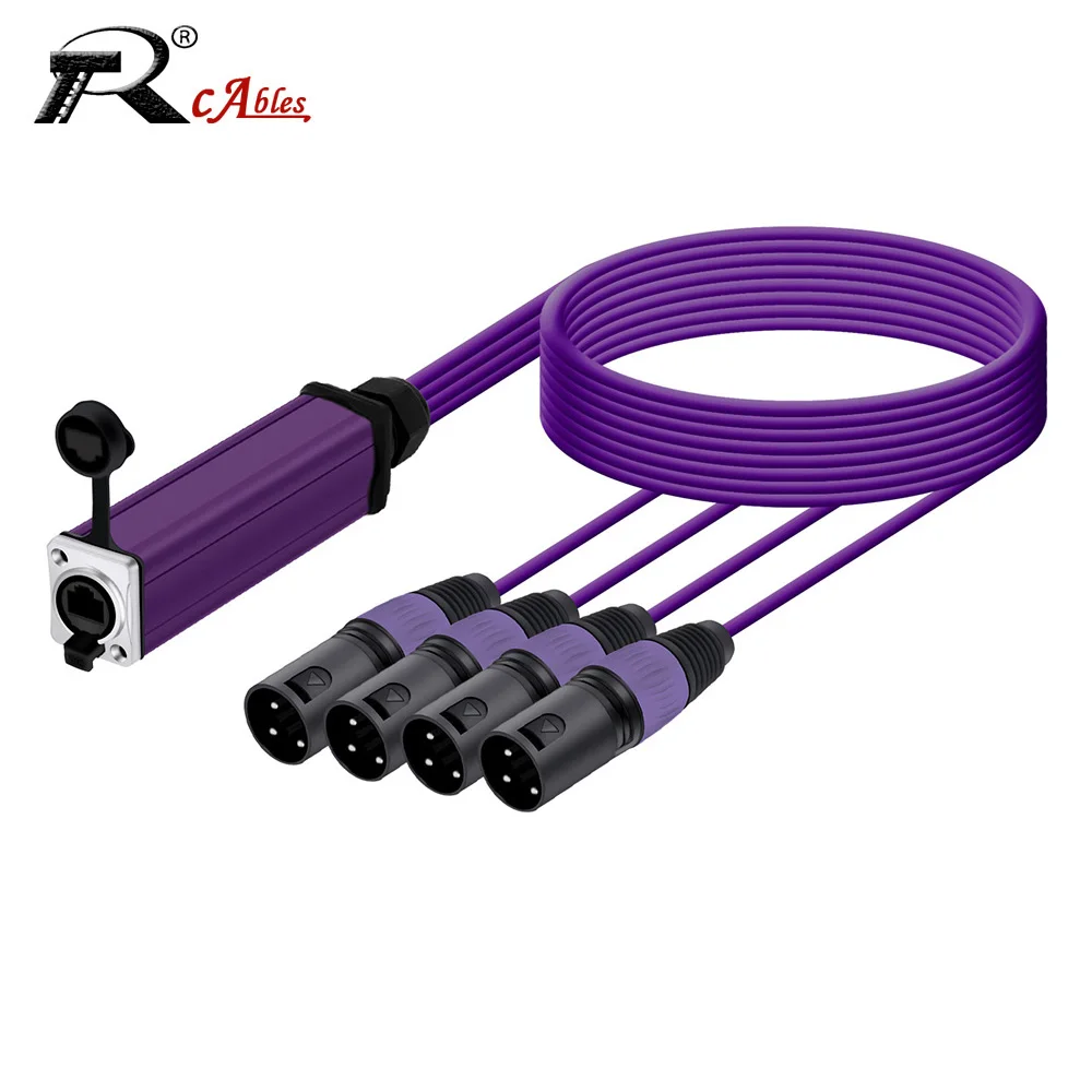 4-канальный 3-контактный XLR-совместимый Ethernet-удлинитель RJ45 Cat5/Cat6 с разъемом XLR для живой сцены, звука, освещения, студии звукозаписи
4-канальный 3-контактный XLR-совместимый Ethernet-удлинитель RJ45 Cat5/Cat6 с разъемом XLR для живой сцены, звука, освещения, студии звукозаписи