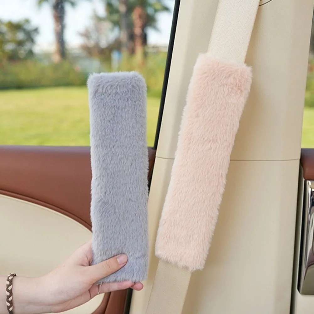 Durable Cartoon Car Seat Belt Cover Solid Color Plush Seatbelt Shoulder Pad Car Interior Supplies Comfort Protective Cover
Durable Cartoon Car Seat Belt Cover Solid Color Plush Seatbelt Shoulder Pad Car Interior Supplies Comfort Protective Cover