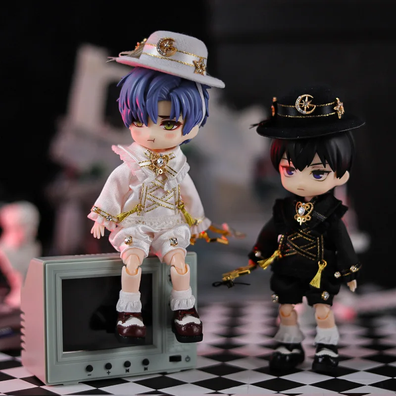 Ob11 Doll Gemini Set Black And White European Style Small Dress Doll Dinner Jackets Clothes For Ymy Dod Doll Body
Ob11 Doll Gemini Set Black And White European Style Small Dress Doll Dinner Jackets Clothes For Ymy Dod Doll Body