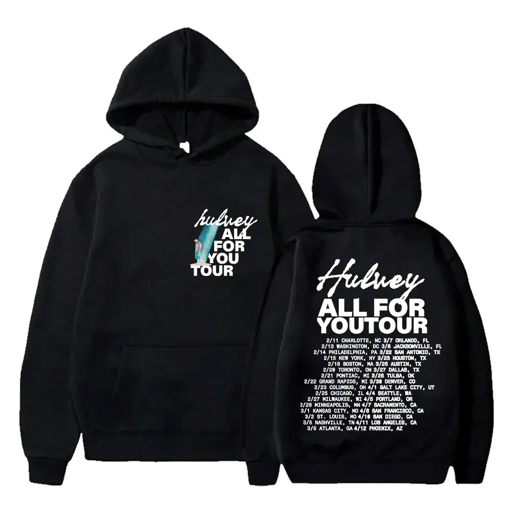 Hulvey Hoodie All For You Tour Merch for Women and Men Fashion Long Sleeve Sweatshirts
Hulvey Hoodie All For You Tour Merch for Women and Men Fashion Long Sleeve Sweatshirts