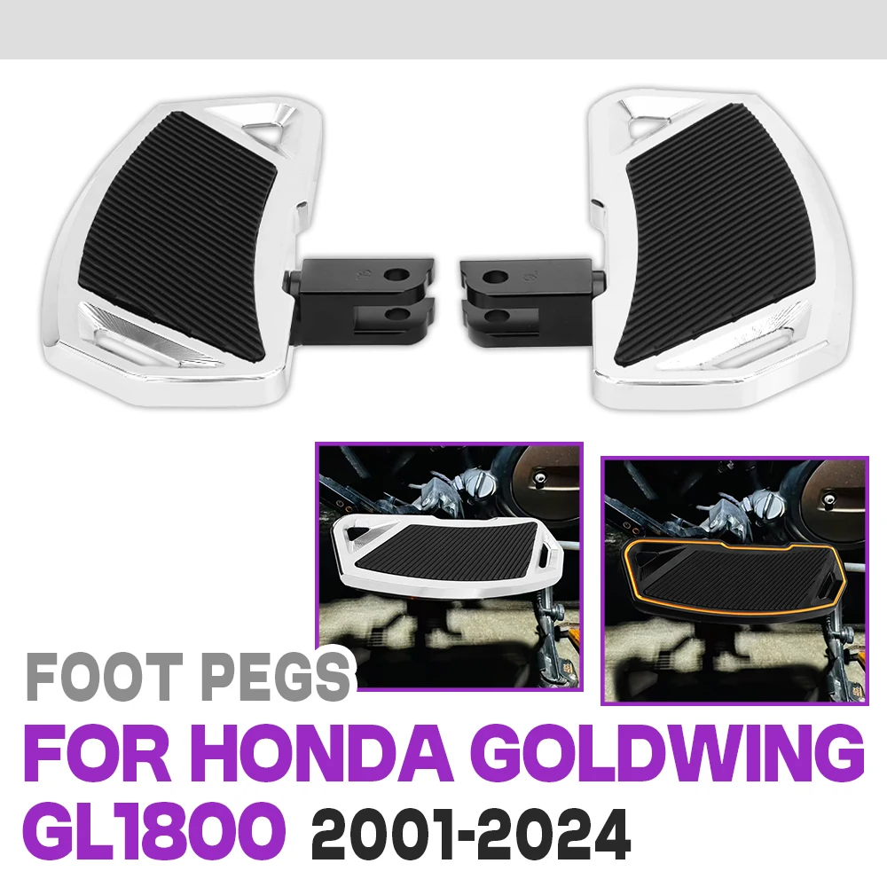 Motorcycle Footboard Front Footpegs Rider Anti-Slip Foot Rests Pedal Floorboard For HONDA GOLDWING 1800 GL1800 GL 1800 2001-2024
Motorcycle Footboard Front Footpegs Rider Anti-Slip Foot Rests Pedal Floorboard For HONDA GOLDWING 1800 GL1800 GL 1800 2001-2024