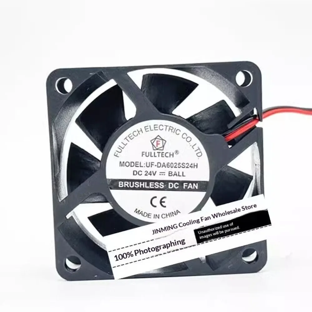 For FULLTECH UF-DA6025S24H DC24V 6CM 2-Wire Inverter Cooling Fan
For FULLTECH UF-DA6025S24H DC24V 6CM 2-Wire Inverter Cooling Fan