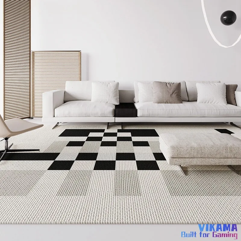 VIKAMA Modern Simple Scandinavian Living Room Loop Pile Carpet Bedroom Office Non-slip Durable Floor Mats Home Decoration
VIKAMA Modern Simple Scandinavian Living Room Loop Pile Carpet Bedroom Office Non-slip Durable Floor Mats Home Decoration