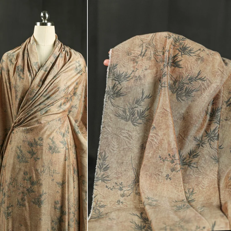 Fabric Wide 145cmx50cm Camel Plant Bamboo Plum Pattern Pure Cotton Soft Skin-Friendly Diy Shirt Cardigan Dress Summer Clothing
Fabric Wide 145cmx50cm Camel Plant Bamboo Plum Pattern Pure Cotton Soft Skin-Friendly Diy Shirt Cardigan Dress Summer Clothing