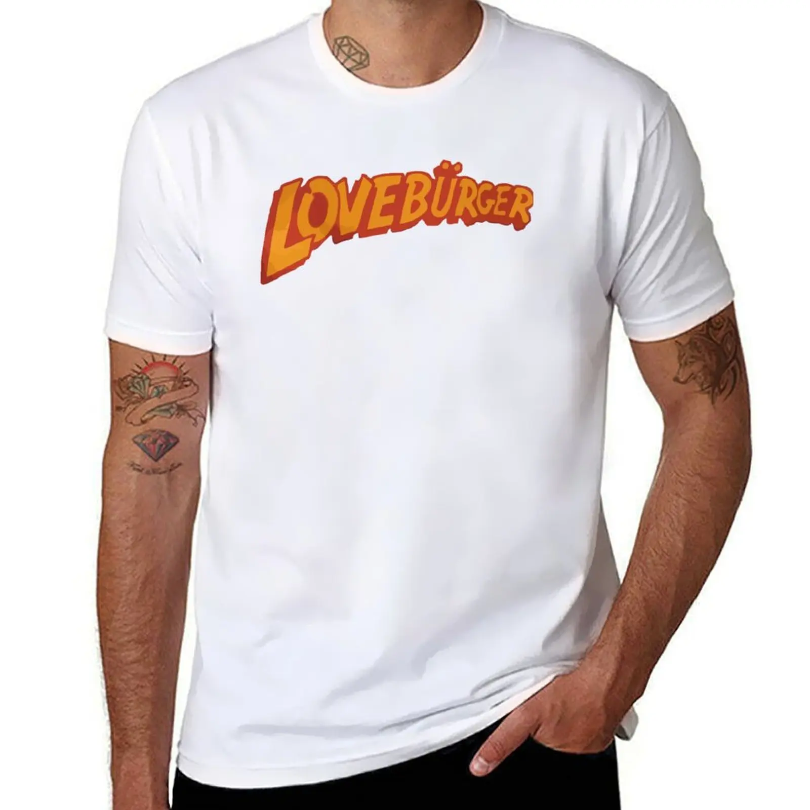 Loveburger T-Shirt t shirts for man cotton funny man t shirt designer T-Shirt
Loveburger T-Shirt t shirts for man cotton funny man t shirt designer T-Shirt