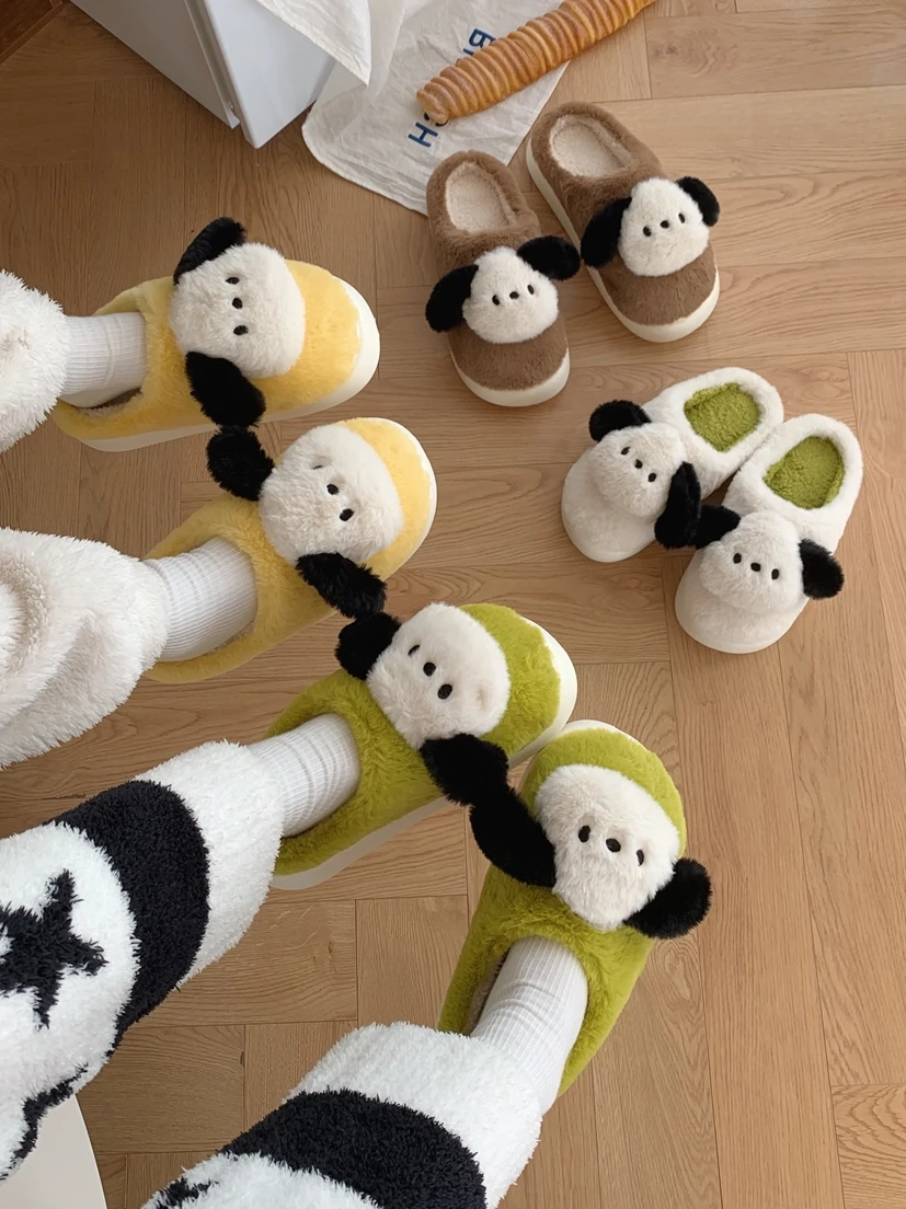 Cute Little Dog Home Slippers Soft Bot Cartoon Sle Couple Cotton Slippers Comfortable Warm Indoor oes for Men And Women
Cute Little Dog Home Slippers Soft Bot Cartoon Sle Couple Cotton Slippers Comfortable Warm Indoor oes for Men And Women