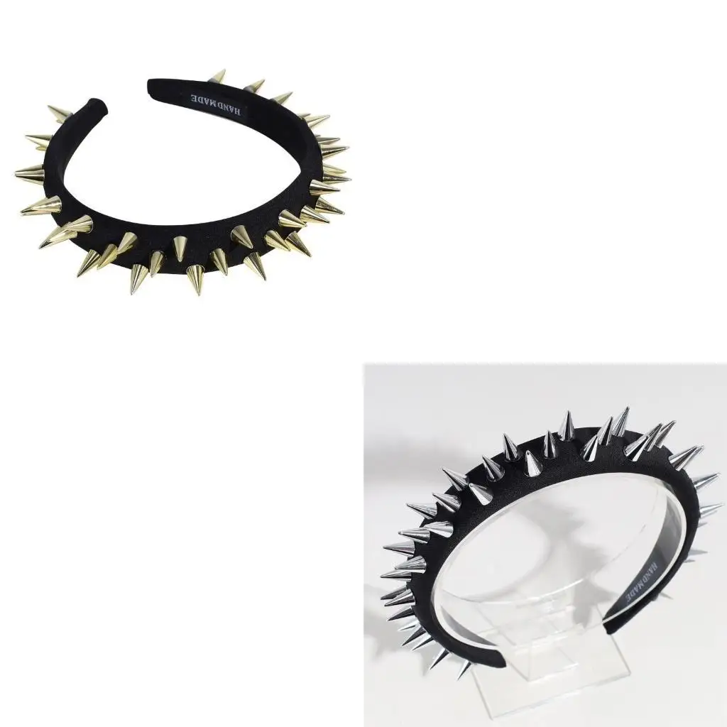 652F Spa Yoga Headbands Woman Makeup Washing Face Metallic Feeling Rivet Headband
652F Spa Yoga Headbands Woman Makeup Washing Face Metallic Feeling Rivet Headband