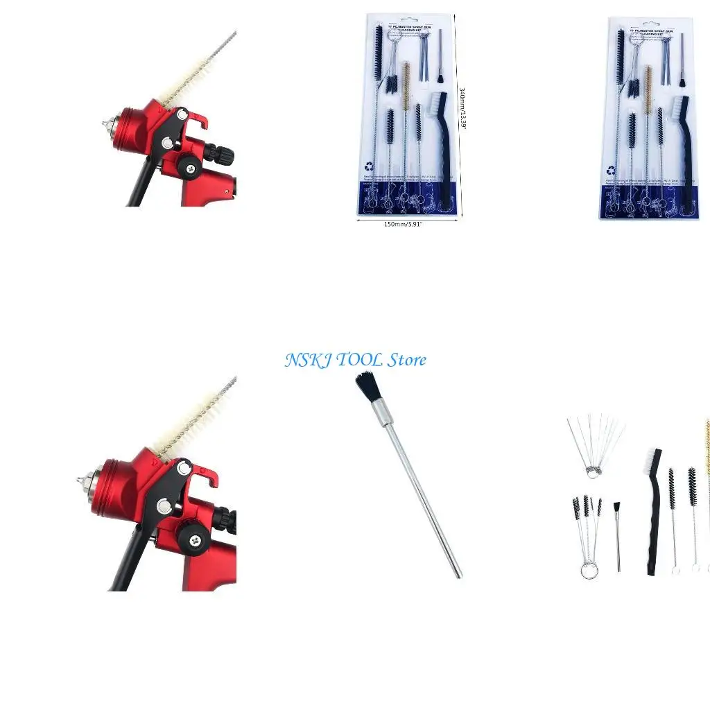 L8RC 17x Cleaning Repair Tool Stainless Steel Useful Needle Brush Set
L8RC 17x Cleaning Repair Tool Stainless Steel Useful Needle Brush Set