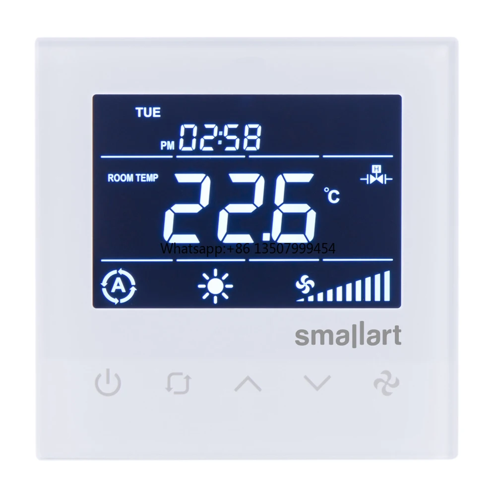 24V AC/DC T3055 White BACnet HVAC Thermostat with Easy Installation for Hotels Hospitals & Warehouses
24V AC/DC T3055 White BACnet HVAC Thermostat with Easy Installation for Hotels Hospitals & Warehouses