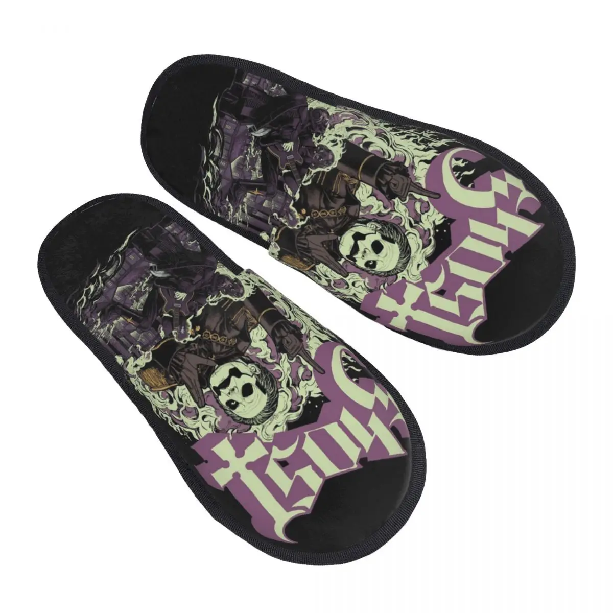 Custom Classic G-Ghostes Band Soft Memory Foam House Slippers Women Cozy Warm Anti-skid Sole Slipper
Custom Classic G-Ghostes Band Soft Memory Foam House Slippers Women Cozy Warm Anti-skid Sole Slipper