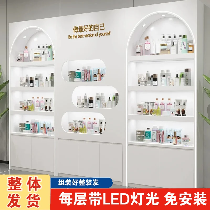 Custom. Customized Paint Cosmetics Display Cabinet Beauty Salon Product Cabinet Skin Care Products Live Studio Display Cabinet
Custom. Customized Paint Cosmetics Display Cabinet Beauty Salon Product Cabinet Skin Care Products Live Studio Display Cabinet