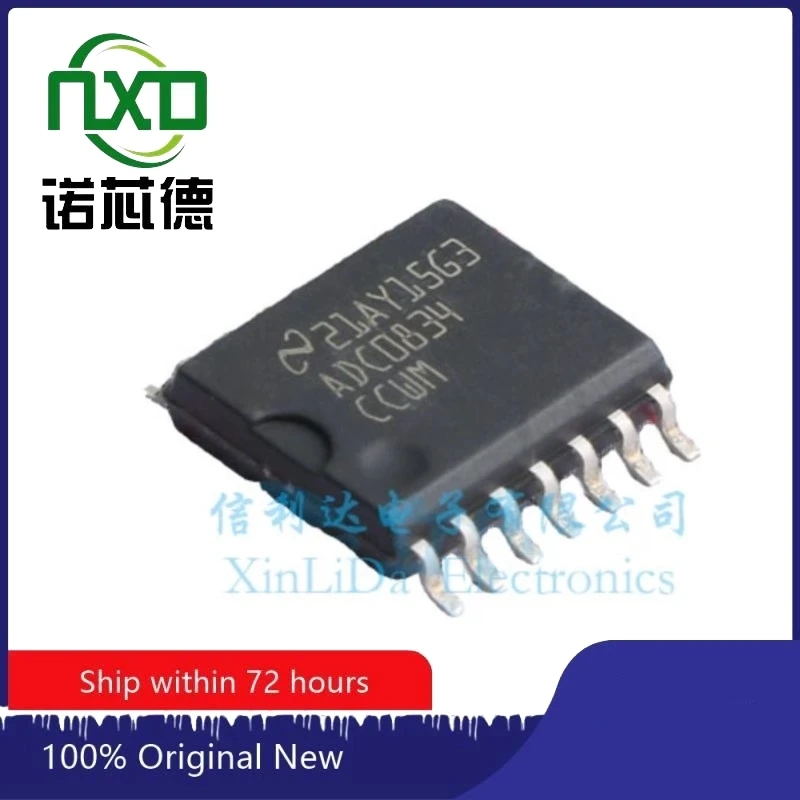5PCS/LOT ADC0834CCWM ADC0834CCWMX SOP16 Analog-to-digital conversion chip ADC Brand new original
5PCS/LOT ADC0834CCWM ADC0834CCWMX SOP16 Analog-to-digital conversion chip ADC Brand new original