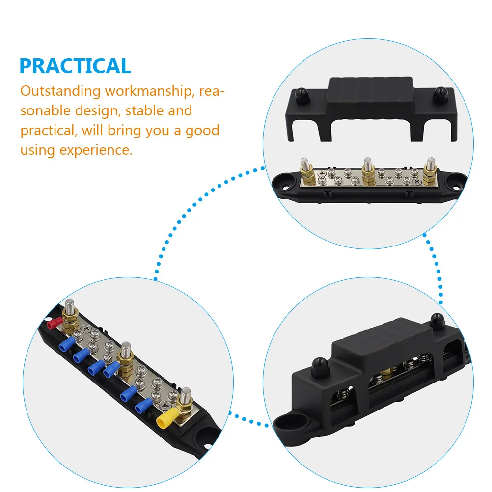 1 set Distribution Block Set Bus Bar Electrical Terminal Auto Car Marine Durable Brass Contact Plates Glass Filled Nylon
1 set Distribution Block Set Bus Bar Electrical Terminal Auto Car Marine Durable Brass Contact Plates Glass Filled Nylon