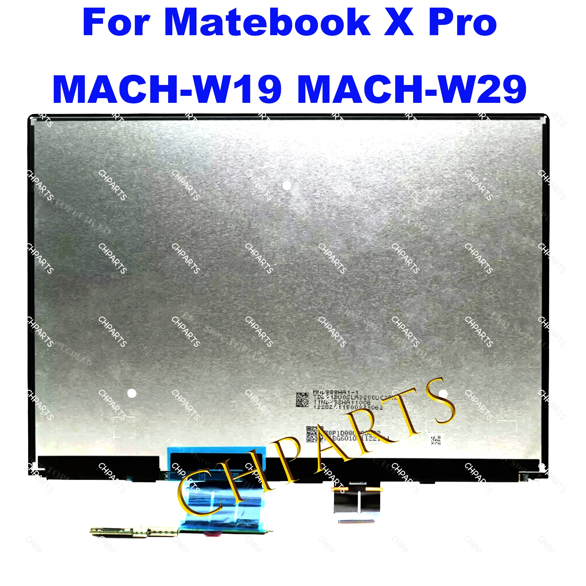 13.9" 3K 3000X2000 Laptop's LCD For Huawei MateBook X Pro MACH-W19 MACH-W29 Touch Screen Display Replacemnt Assembly LPM139M422
13.9" 3K 3000X2000 Laptop's LCD For Huawei MateBook X Pro MACH-W19 MACH-W29 Touch Screen Display Replacemnt Assembly LPM139M422