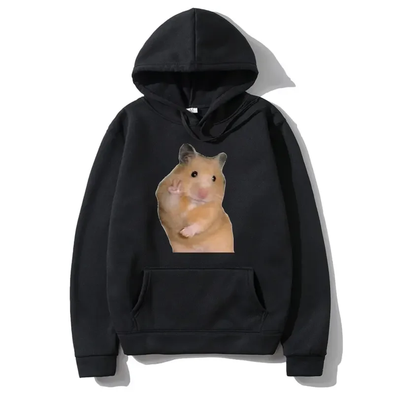 Peace Hamster Meme Hoodies Unisex Funny Sweatshirt Long Sleeves Men Women Fashion Oversized Cotton Hoodie Brand Sweatshirts Tops
Peace Hamster Meme Hoodies Unisex Funny Sweatshirt Long Sleeves Men Women Fashion Oversized Cotton Hoodie Brand Sweatshirts Tops