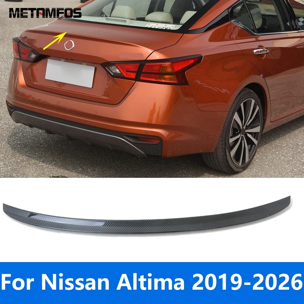 For Nissan Altima 2019-2025 2026 Carbon Fiber Rear Roof Trunk Spoiler Tail Wing Lip Molding Trim Sticker Accessories Car Styling
For Nissan Altima 2019-2025 2026 Carbon Fiber Rear Roof Trunk Spoiler Tail Wing Lip Molding Trim Sticker Accessories Car Styling