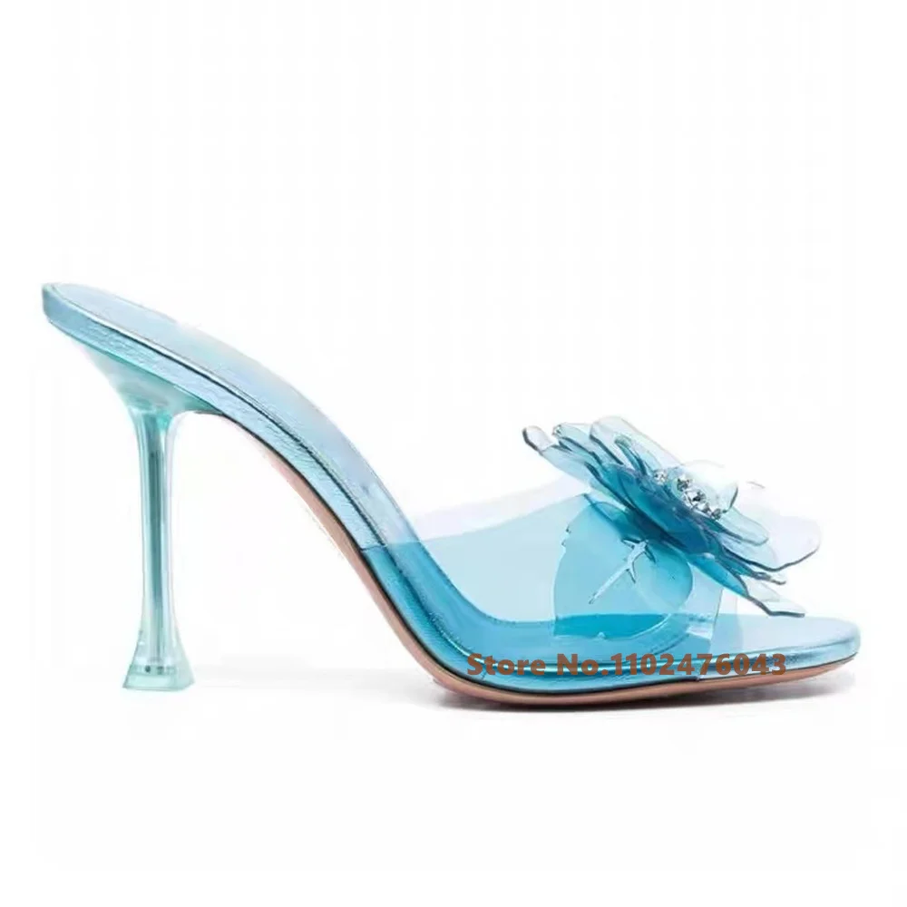 Pink PVC Petal Sandals For Women New Square Toe Rhinestone Transparent High Heels Slippers Fashion Outwear High Quality Shoes
Pink PVC Petal Sandals For Women New Square Toe Rhinestone Transparent High Heels Slippers Fashion Outwear High Quality Shoes