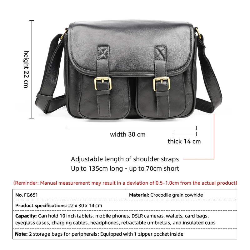 Повседневная мужская сумка через плечо из воловьей кожи, классические сумки через плечо из натуральной кожи для мужчин, небольшой портфель
Повседневная мужская сумка через плечо из воловьей кожи, классические сумки через плечо из натуральной кожи для мужчин, небольшой портфель