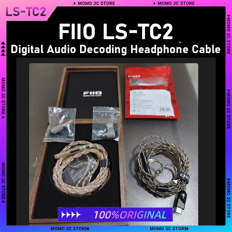FiiO LS-TC2 Hi-Fi цифровой аудиокабель для обновления декодирования (0,78 мм разъем) для IEMs кабель ЦАП высокого разрешения для смартфона
FiiO LS-TC2 Hi-Fi цифровой аудиокабель для обновления декодирования (0,78 мм разъем) для IEMs кабель ЦАП высокого разрешения для смартфона