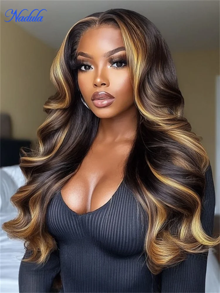 Nadula Highlight Wig Human Hair Pre Cut HD Lace Wig 7x5 Bye Bye Knots Glueless Wig Blonde Colored Human Hair Wig Density 180%
Nadula Highlight Wig Human Hair Pre Cut HD Lace Wig 7x5 Bye Bye Knots Glueless Wig Blonde Colored Human Hair Wig Density 180%