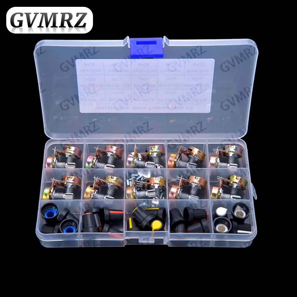 20PCS WH148 1K 5k 10K 20K 50K 100K potentiometer switch WH148 with knob cap single 15mm 1K-100K
20PCS WH148 1K 5k 10K 20K 50K 100K potentiometer switch WH148 with knob cap single 15mm 1K-100K