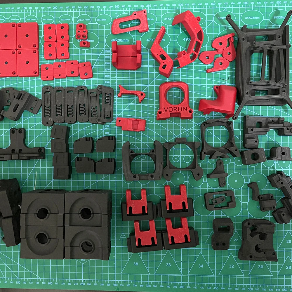 Voron 2.4 3D printer filament ABS+ printing structural parts kit Frame plastic parts for voron 2.4 3D printer DIY frame
Voron 2.4 3D printer filament ABS+ printing structural parts kit Frame plastic parts for voron 2.4 3D printer DIY frame