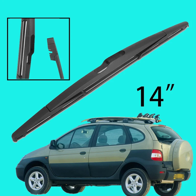 For Renault Scenic RX4 I MK1 2000-2003 Car Accessories 14" Rear Windshield Windscreen Washer Wiper Blade Accsesories
For Renault Scenic RX4 I MK1 2000-2003 Car Accessories 14" Rear Windshield Windscreen Washer Wiper Blade Accsesories