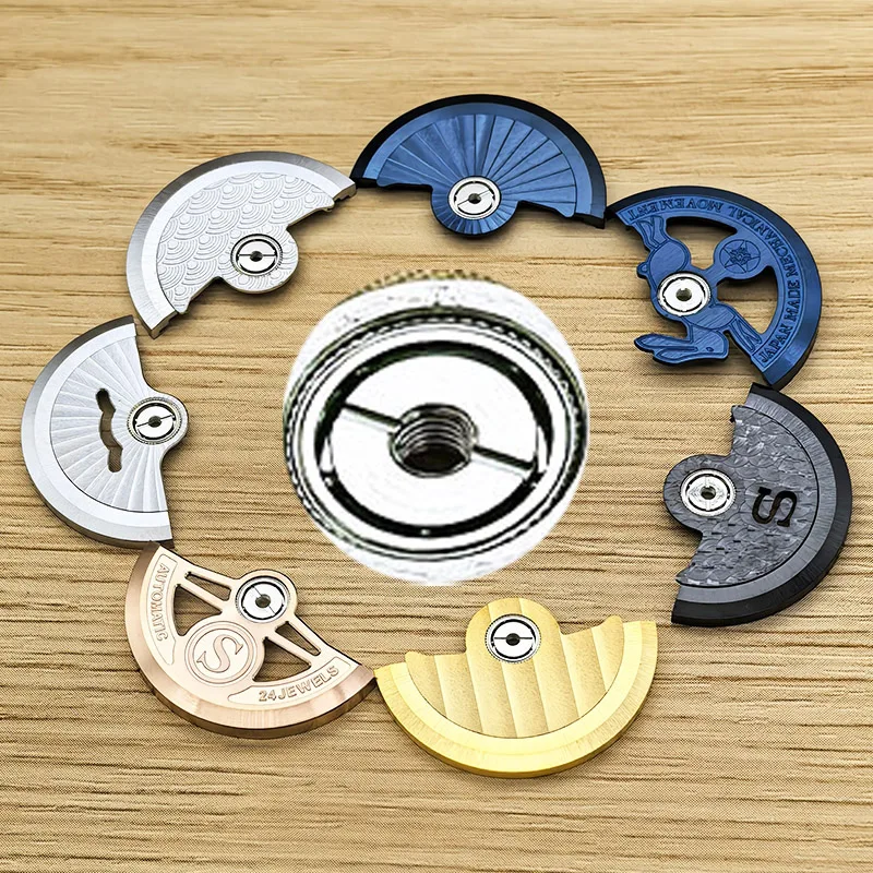 Customized NH35 Rotor Automatic Hammer NH35 Rotor for NH34 NH35 NH36 NH38 4R35 7S26 Mechanical Movement Men Watch Mod Rotor Part
Customized NH35 Rotor Automatic Hammer NH35 Rotor for NH34 NH35 NH36 NH38 4R35 7S26 Mechanical Movement Men Watch Mod Rotor Part