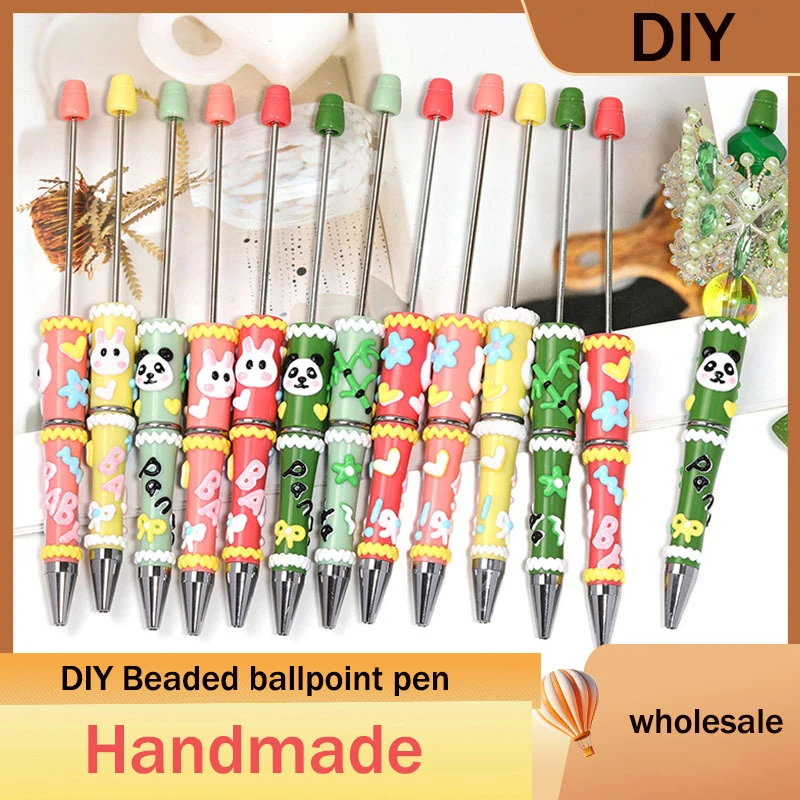 40Pcs New Cartoon Hand Drawn Bead Pen Simple DIY Beadable Ballpoint Pen Writing Advertising Pen Cute Gift Stationery School
40Pcs New Cartoon Hand Drawn Bead Pen Simple DIY Beadable Ballpoint Pen Writing Advertising Pen Cute Gift Stationery School