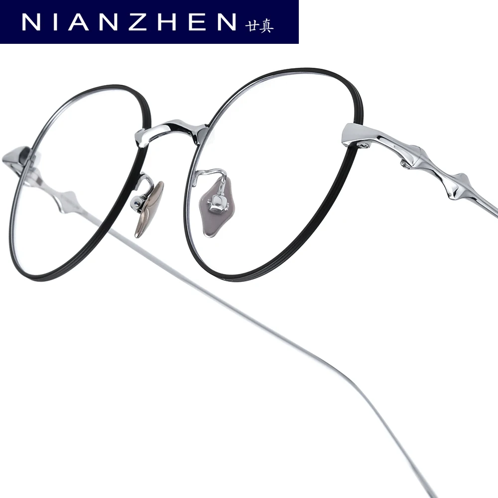 NIANZHEN очки из титанового сплава, женские круглые брендовые дизайнерские очки, мужские сверхлегкие очки в стиле ретро, очки 701
NIANZHEN очки из титанового сплава, женские круглые брендовые дизайнерские очки, мужские сверхлегкие очки в стиле ретро, очки 701