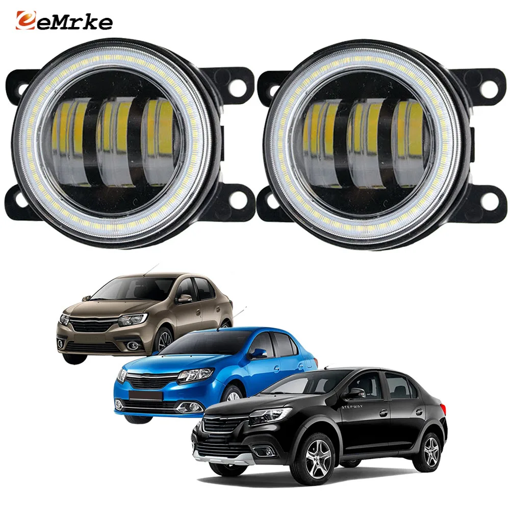 Пара светодиодных противотуманных фар в сборе для Renault Logan 2 K8 _ L8 _ Logan MCV Stepway 2014-2017, дневные ходовые огни Angel Eye
Пара светодиодных противотуманных фар в сборе для Renault Logan 2 K8 _ L8 _ Logan MCV Stepway 2014-2017, дневные ходовые огни Angel Eye