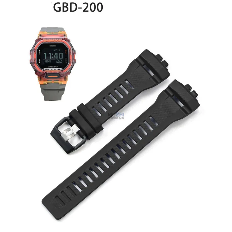 GBD 200 WatchBand Bracelet For G-SHOCK Casio GBD-200-1A GBD-200RD-4 Soft Silicone Strap Black Watch Belt Waterproof Sports Strap
GBD 200 WatchBand Bracelet For G-SHOCK Casio GBD-200-1A GBD-200RD-4 Soft Silicone Strap Black Watch Belt Waterproof Sports Strap