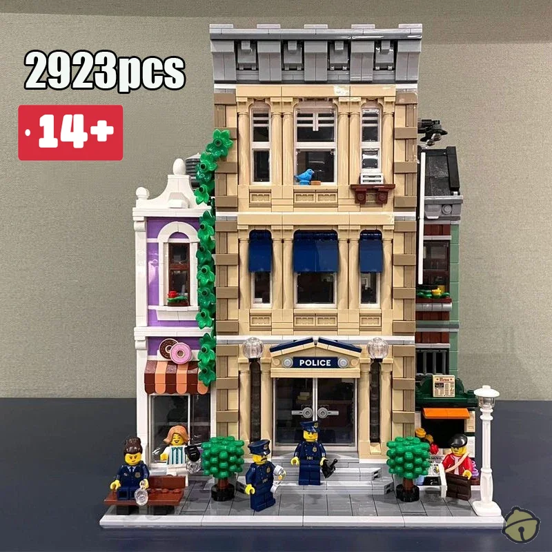 2923 шт., хит продаж, серия Creator Expert Street View, полицейская станция 10278, модель строительного блока, образовательные подарки на день рождения, Рождество
2923 шт., хит продаж, серия Creator Expert Street View, полицейская станция 10278, модель строительного блока, образовательные подарки на день рождения, Рождество