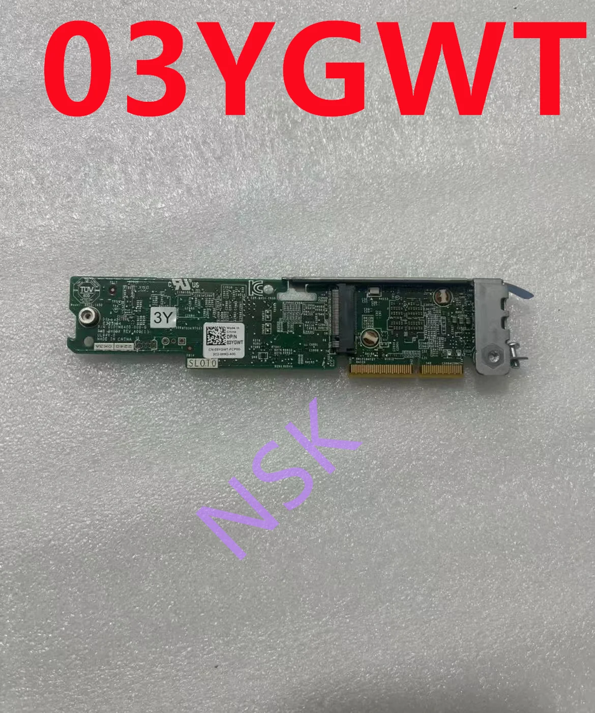 3YGWT 03YGWT FOR Dell C6620 C6615 XR5610 XR7620 N1 BOSS brand new original factory order
3YGWT 03YGWT FOR Dell C6620 C6615 XR5610 XR7620 N1 BOSS brand new original factory order