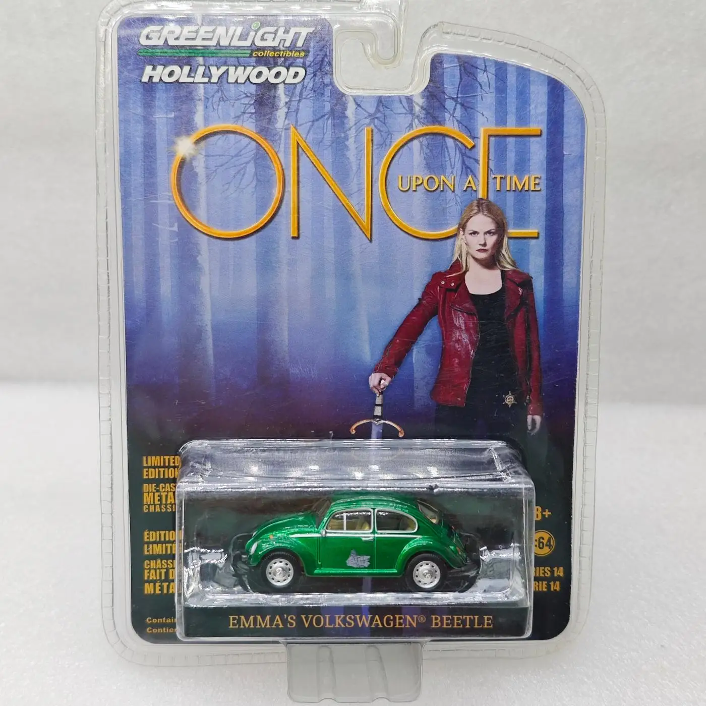 GreenLight 1:64 Once Upon A Time - EMMAS Volkswagen Beetle Green Machine Diecast Alloy Car Model Collectible
GreenLight 1:64 Once Upon A Time - EMMAS Volkswagen Beetle Green Machine Diecast Alloy Car Model Collectible