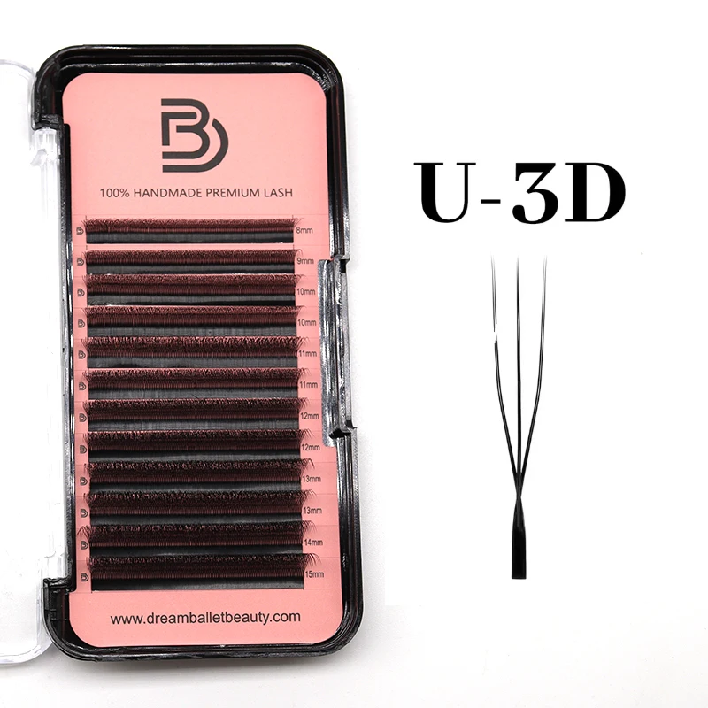 DREAM BALLET U-shaped 3D 4D 5D Eyelash Extension New Style U Shape W Bloom Lashes Premade Fans Lightweight Fluffy Mink Faux Eye
DREAM BALLET U-shaped 3D 4D 5D Eyelash Extension New Style U Shape W Bloom Lashes Premade Fans Lightweight Fluffy Mink Faux Eye