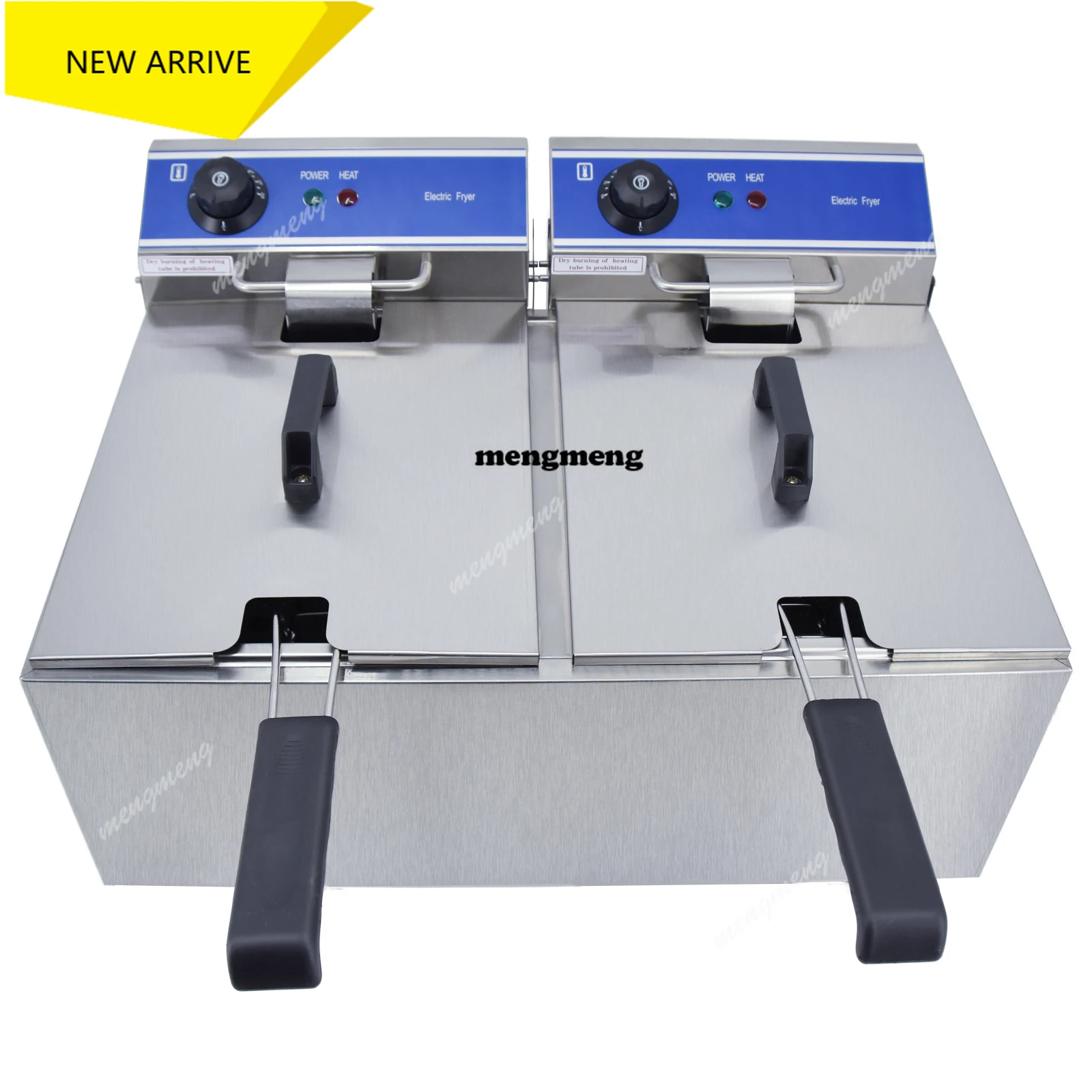Hot New Electric Industrial Fryer 16L Electric Deep Fryer Stainless Steel For Chips Chicken
Hot New Electric Industrial Fryer 16L Electric Deep Fryer Stainless Steel For Chips Chicken