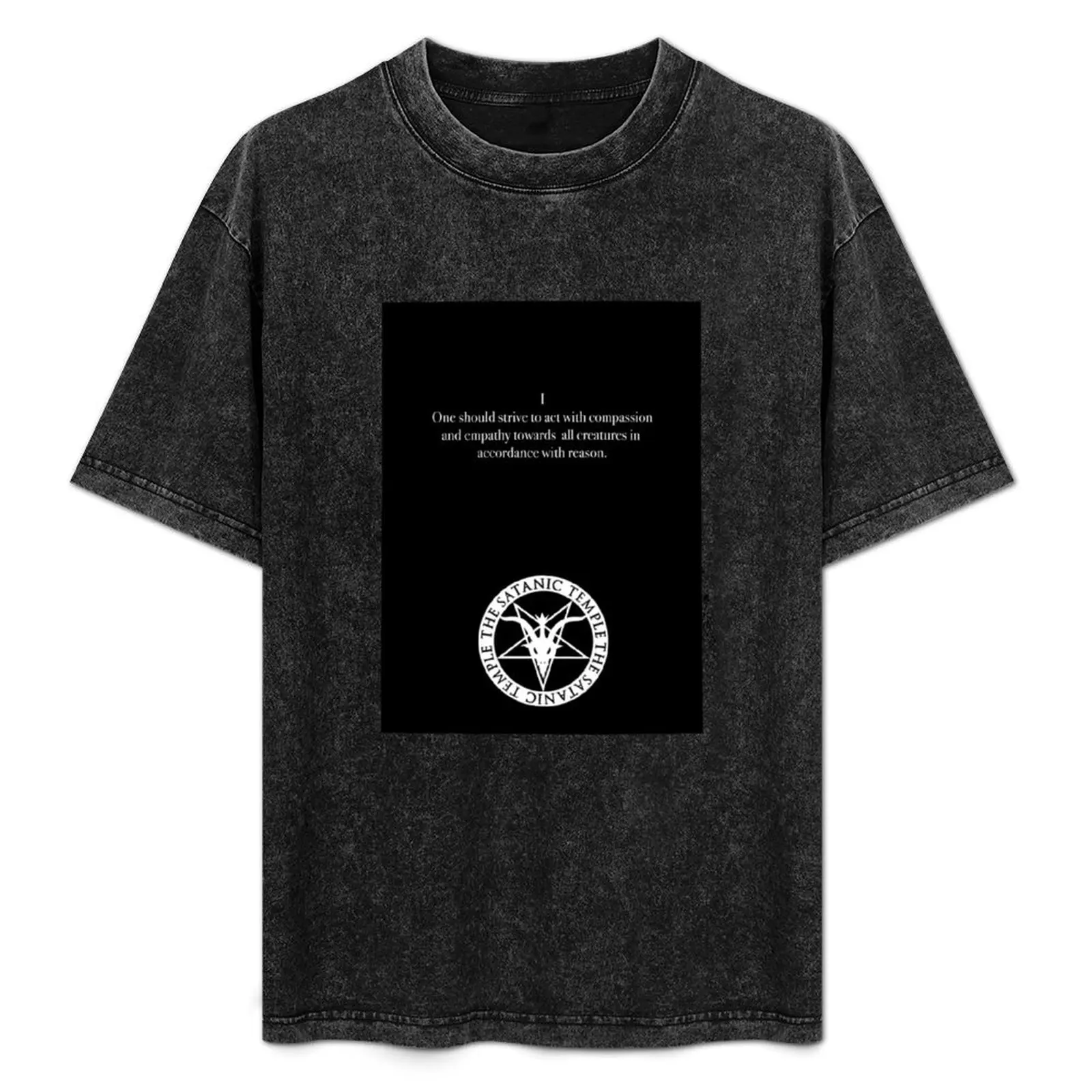 Tenet 1 of The Satanic Temple T-Shirt topping rapper graphic tees fashion shirts anime clothes mens funny t shirts
Tenet 1 of The Satanic Temple T-Shirt topping rapper graphic tees fashion shirts anime clothes mens funny t shirts