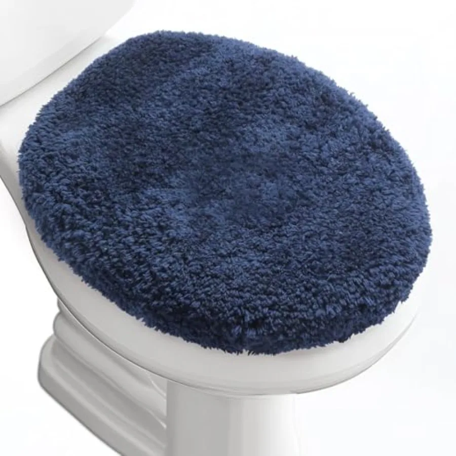 Microfiber Elongated Toilet Seat Cover 19.5"x 15" Machine Washable Solid Toilet Lid Cover Adjustable Rubber Backing Fits Only 1
Microfiber Elongated Toilet Seat Cover 19.5"x 15" Machine Washable Solid Toilet Lid Cover Adjustable Rubber Backing Fits Only 1