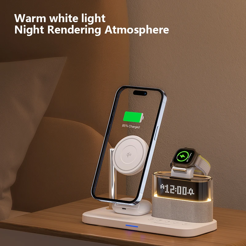 3 in 1 Magnetic Qi2 Wireless Charger For iPhone 16 15 14 13 12 Fast Charging Station For Apple Watch 10 9 8 7 6 5 with clock
3 in 1 Magnetic Qi2 Wireless Charger For iPhone 16 15 14 13 12 Fast Charging Station For Apple Watch 10 9 8 7 6 5 with clock