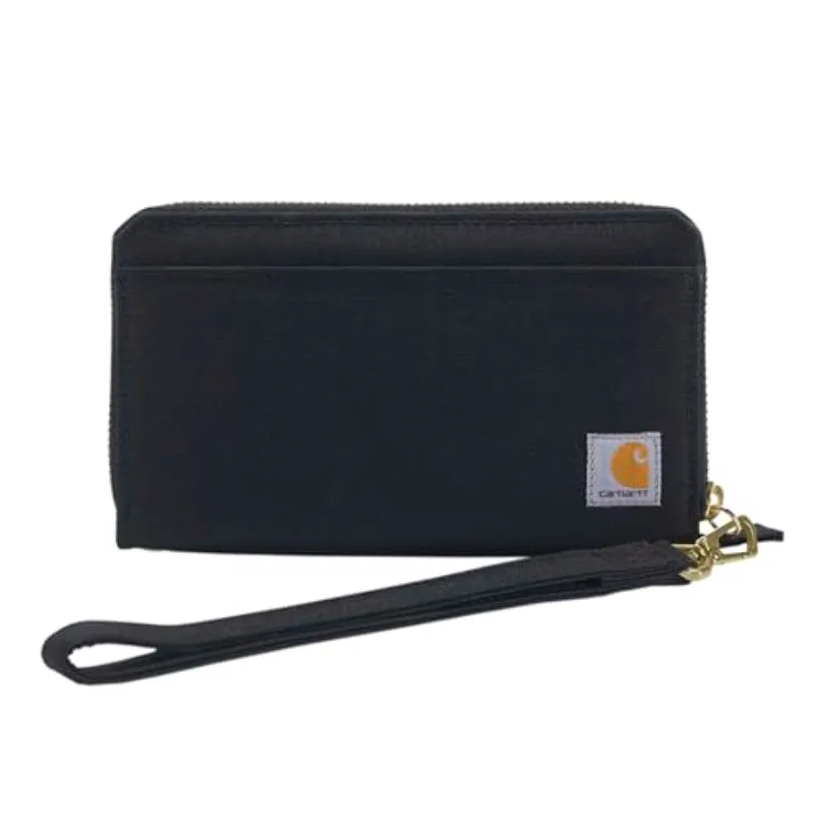 Nylon Duck Lay-Flat Clutch Wallet for daily use, water-repellent nylon, black, RFID blocking and coin pouch
Nylon Duck Lay-Flat Clutch Wallet for daily use, water-repellent nylon, black, RFID blocking and coin pouch