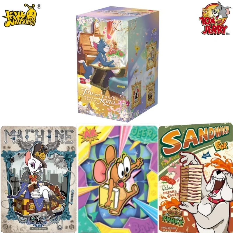 KAYOU Genuine Tom and Jerry Card A Quarrelsome and Loving Couple Collection Card Animation Cartoon Game Collection Card Toy Gift
KAYOU Genuine Tom and Jerry Card A Quarrelsome and Loving Couple Collection Card Animation Cartoon Game Collection Card Toy Gift