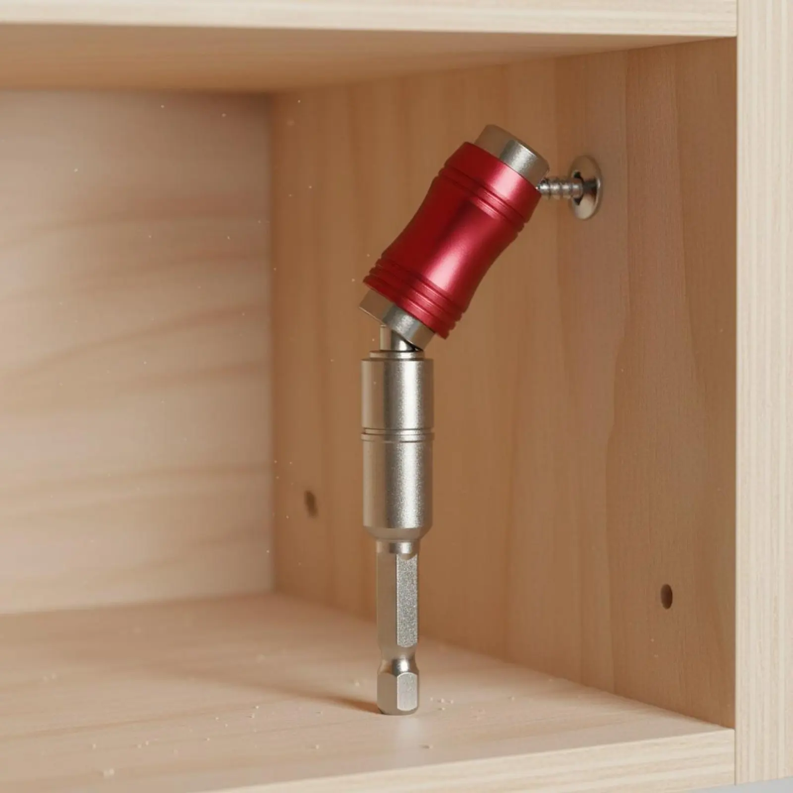 Universal Joint Bit Holder Strong Magnetic Cores Attractive Extension Bit Holder Flexible Drill Extension for Tight Tight Areas
Universal Joint Bit Holder Strong Magnetic Cores Attractive Extension Bit Holder Flexible Drill Extension for Tight Tight Areas