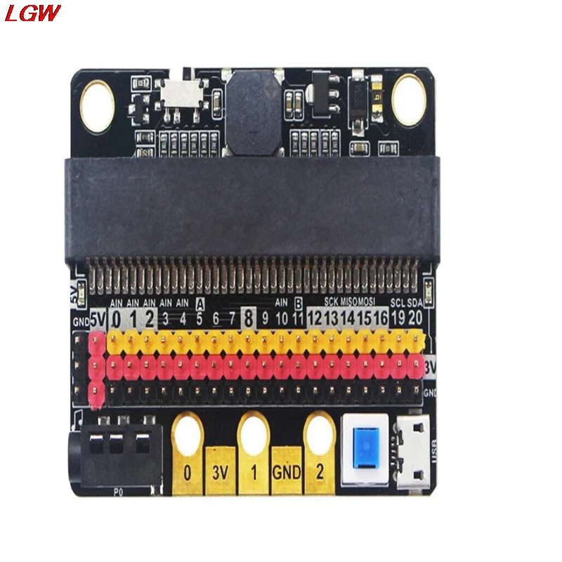 Microbit expansion board IO BIT V2.0 micro:bit horizontal adapter board entry level
Microbit expansion board IO BIT V2.0 micro:bit horizontal adapter board entry level
