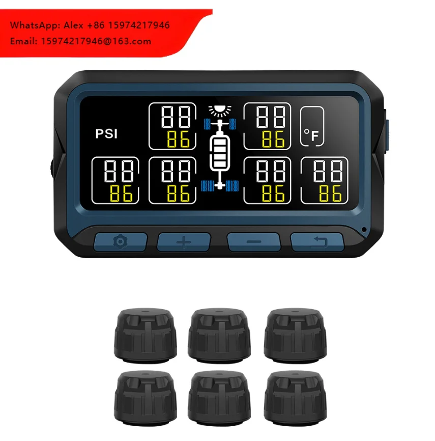 D550S Cross-border Dedicated USB Cable Solar Dual-supply Wireless Tire Pressure Monitoring System TPMS
D550S Cross-border Dedicated USB Cable Solar Dual-supply Wireless Tire Pressure Monitoring System TPMS
