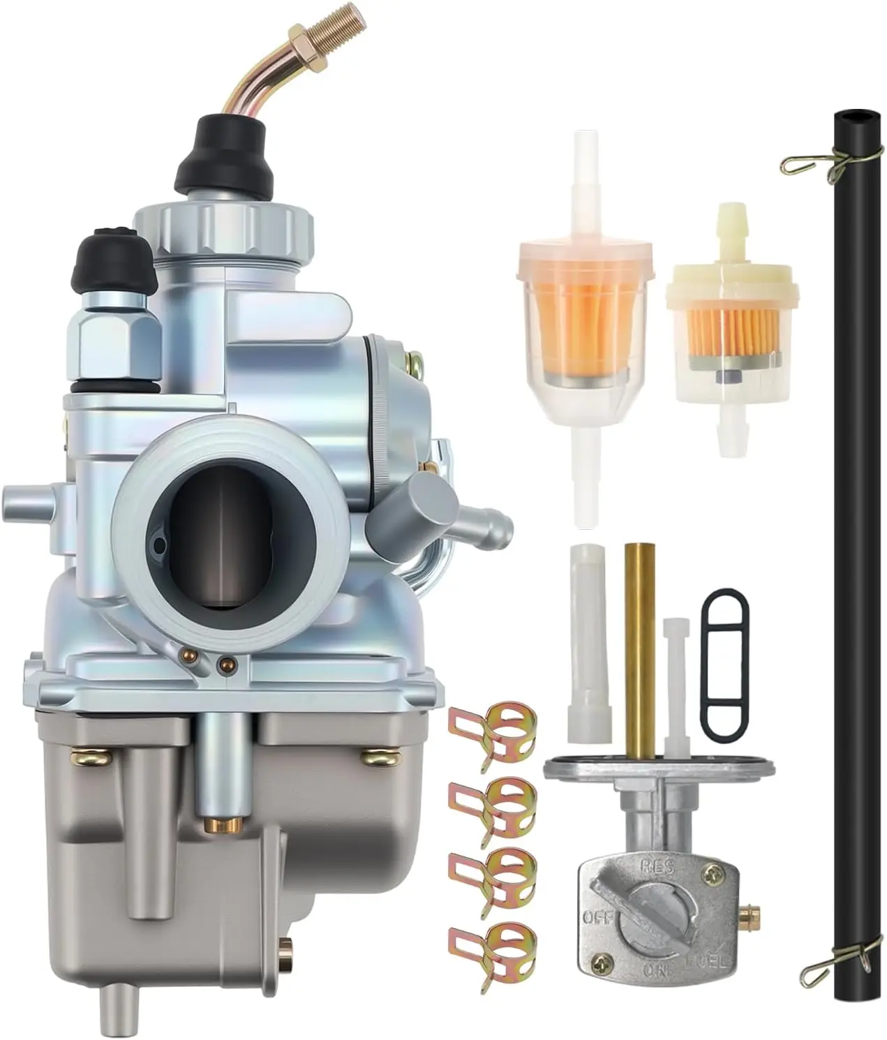 TTR125 Carburetor Fit for Yamaha TTR125 TTR125L TTR125E 2000-2007 Motorcycle Carb with Fuel Switch Valve Petcock
TTR125 Carburetor Fit for Yamaha TTR125 TTR125L TTR125E 2000-2007 Motorcycle Carb with Fuel Switch Valve Petcock